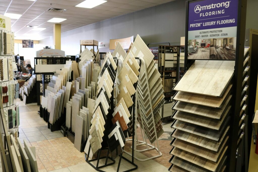 Tile samples store | All American Flooring
