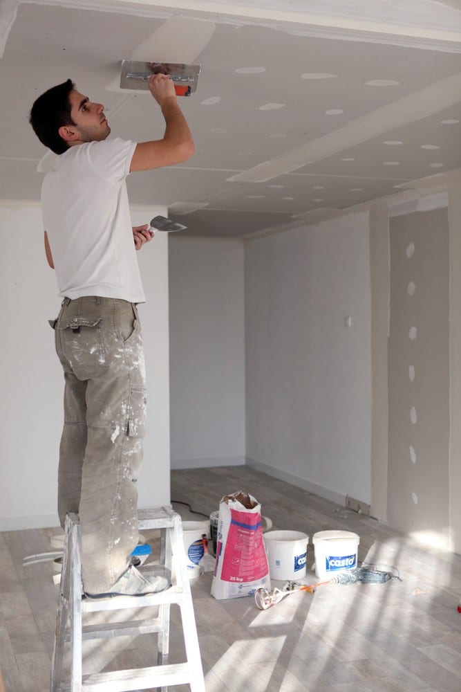 Painting the ceiling | All American Flooring