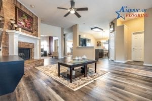 Living room carpet flooring | All American Flooring