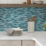 Mosaic Pattern Backsplash | All American Flooring