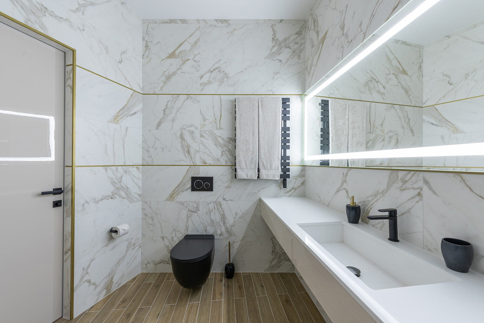 Our Work - Bathroom | All American Flooring