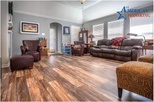 Living room vinyl flooring | All American Flooring