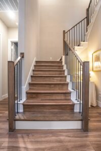 Stairs hardwood flooring | All American Flooring