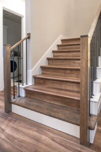 Stairs hardwood flooring | All American Flooring