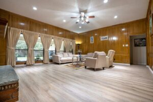 Living room laminate flooring | All American Flooring