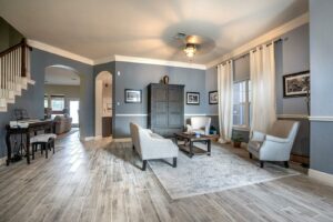 Living room carpet flooring | All American Flooring