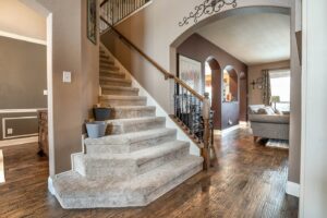 Stairway Carpet runner | All American Flooring